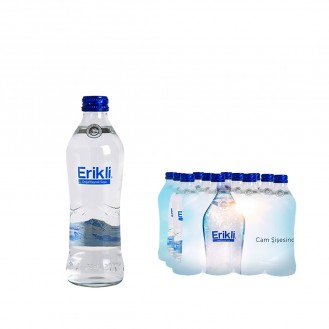 Erikli Cam Şişe Su 12 x 330 ml.