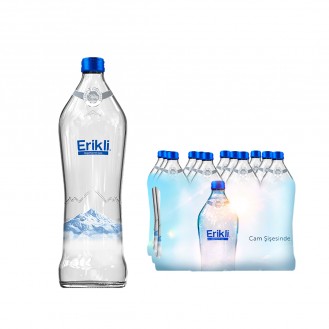 Erikli Cam Şişe Su 6 x 750 ml.